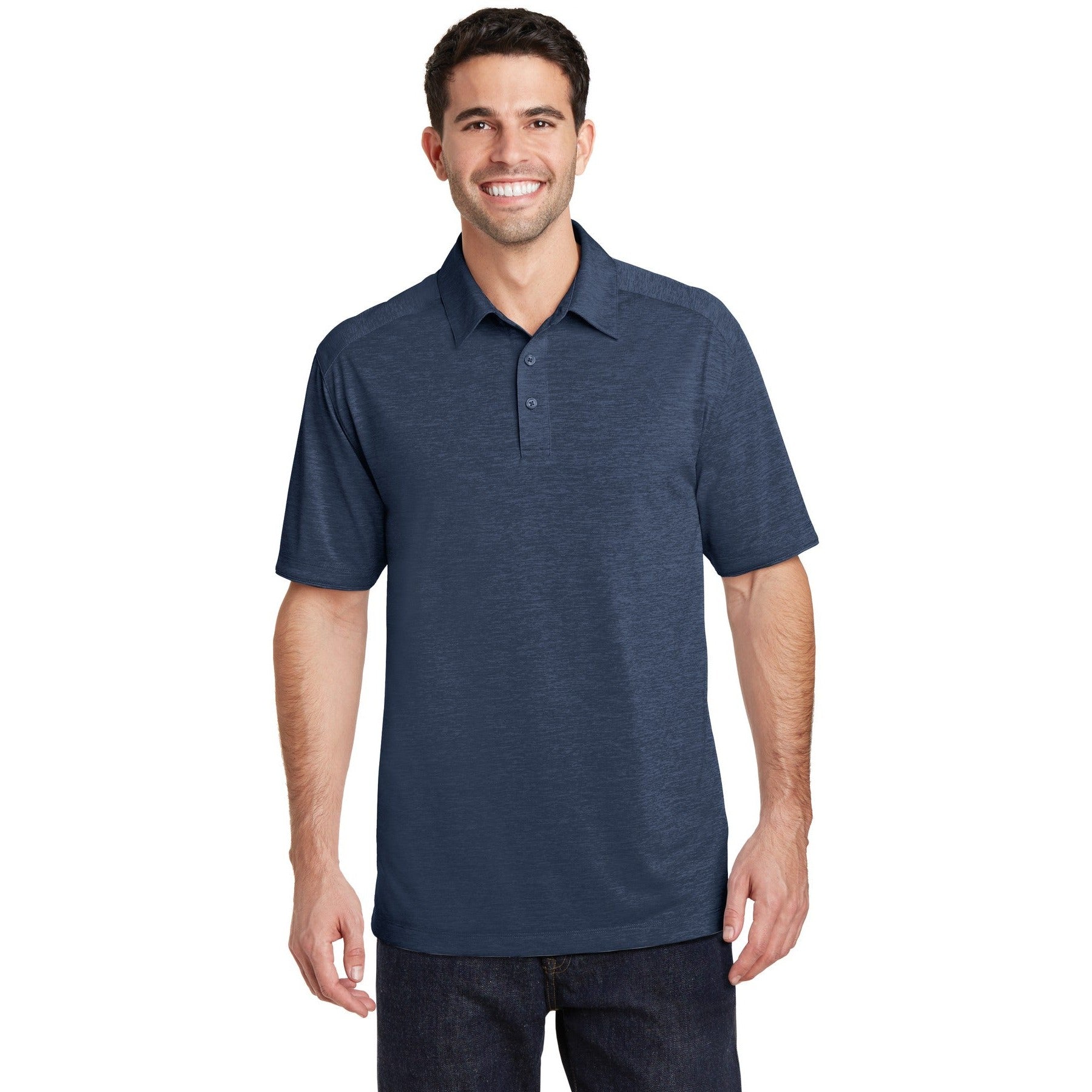 Port Authority-Port Authority® Digi Heather Performance Polo. K574-MedTech-2